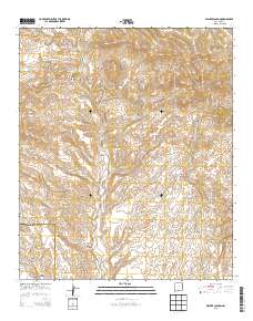 Walker Canyon 2013 topographic map thumbnail