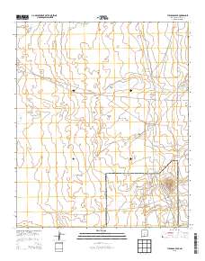 Tularosa Peak 2013 topographic map thumbnail