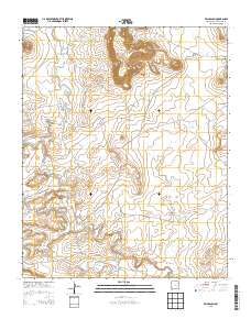 Bell Ranch 2013 topographic map thumbnail