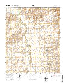 Benavidez Ranch 2013 topographic map thumbnail