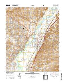 Bernalillo 2013 topographic map thumbnail