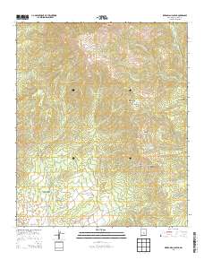 Sierra Blanca Peak 2013 topographic map thumbnail