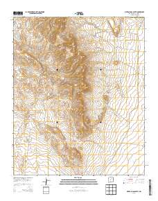 Sierra Larga South 2013 topographic map thumbnail
