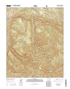 Sierra Mosca 2013 topographic map thumbnail