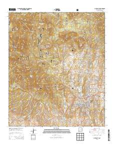 Silver City 2013 topographic map thumbnail