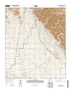 Sixteen Canyon 2013 topographic map thumbnail