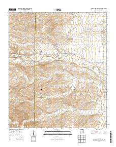 Sixteenmile Draw East 2013 topographic map thumbnail