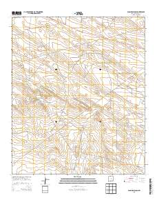 San Simon Ranch 2013 topographic map thumbnail