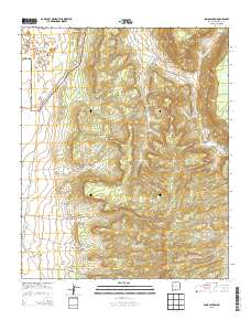 Sand Canyon 2013 topographic map thumbnail