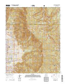 Sandia Crest 2013 topographic map thumbnail