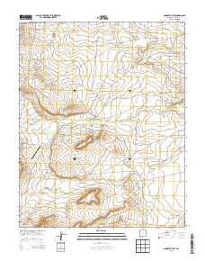 Sanostee East 2013 topographic map thumbnail