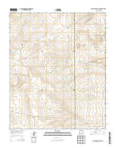 Santa Barbara Lake 2013 topographic map thumbnail