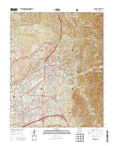 Santa Fe 2013 topographic map thumbnail