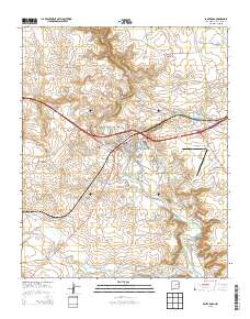 Santa Rosa 2013 topographic map thumbnail