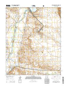 Santo Domingo Pueblo 2013 topographic map thumbnail