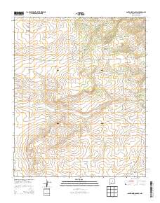 Santo Nino Canyon 2013 topographic map thumbnail