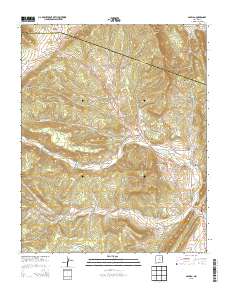 Sapello 2013 topographic map thumbnail