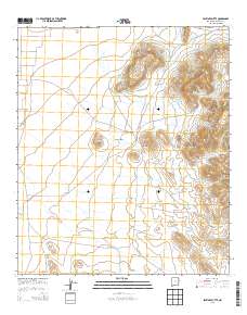 Sentinel Butte 2013 topographic map thumbnail