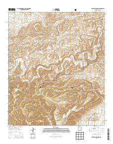 Serpentine Bends 2013 topographic map thumbnail