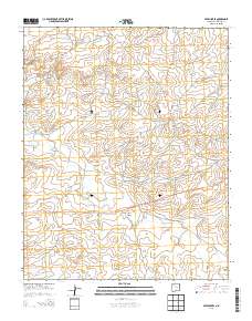 Seven Lakes 2013 topographic map thumbnail