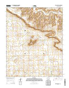 Seven Lakes NE 2013 topographic map thumbnail