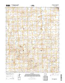 Seven Lakes NW 2013 topographic map thumbnail
