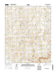 Seven Lakes SE 2013 topographic map thumbnail