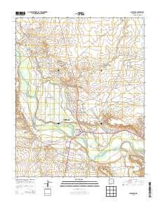 Shiprock 2013 topographic map thumbnail