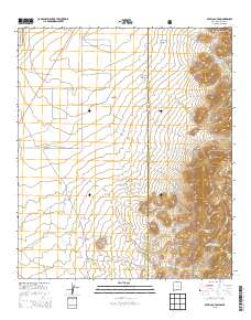 Skull Canyon 2013 topographic map thumbnail
