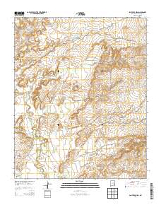 San Felipe Mesa 2013 topographic map thumbnail
