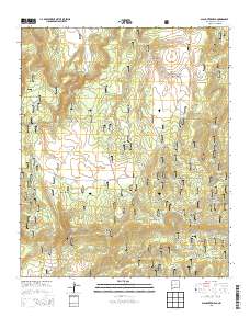 Slaughter Mesa 2013 topographic map thumbnail