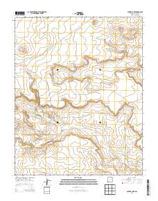 Snyder Lake 2013 topographic map thumbnail