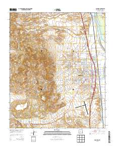 Socorro 2013 topographic map thumbnail