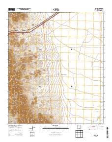 Steins 2013 topographic map thumbnail