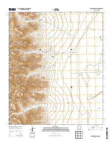 Strawberry Peak 2013 topographic map thumbnail