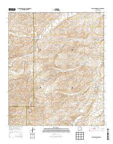 Strychnine Draw 2013 topographic map thumbnail