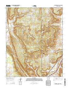 Surrender Canyon 2013 topographic map thumbnail