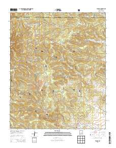 Tajique 2013 topographic map thumbnail