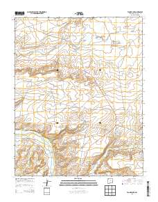 Tanner Lake 2013 topographic map thumbnail