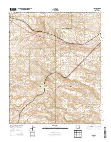 Tejon 2013 topographic map thumbnail