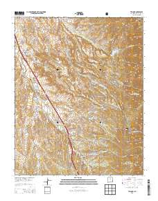 Tesuque 2013 topographic map thumbnail