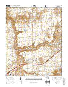 Tetilla Peak 2013 topographic map thumbnail