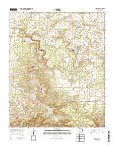 The Dyke 2013 topographic map thumbnail