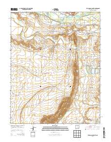The Hogback North 2013 topographic map thumbnail