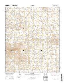 The Old Dry Lake 2013 topographic map thumbnail