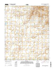 West of La Vida Mission 2013 topographic map thumbnail