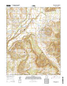 Tierra Amarilla 2013 topographic map thumbnail