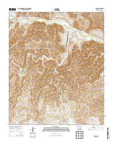 Tinnie 2013 topographic map thumbnail
