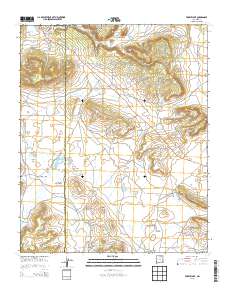 Togeye Lake 2013 topographic map thumbnail