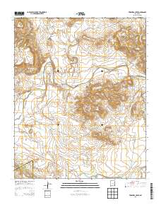Trinchera Creek 2013 topographic map thumbnail